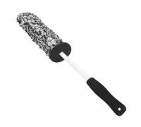 Dioche Car Wheel Tire Brush Microfiber Soft Multipurpose for Bumper Mudguard - 42cm Tool (Grey White)