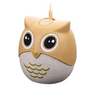 Dioche Cartoon Toothpick Holder, Funny Cute Owl Toothpick Dispenser, Portable Decorative Toothpick Case for Table, Restaurant, Kitchen