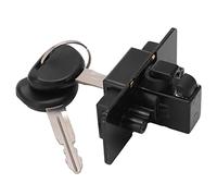 Dioche Cerradura de Llave Glove Box Lock MB846665 Instrument Toolbox Lock Cylinder Assembly with 2 Keys Replacement for Mitsubishi Montero 1992-2000