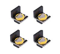 Dioche Clock Module with 4 Pcs RTC Clock Module for High Timing ±5ppm Low Power Consumption Battery Included Compatible with 3.3V/5V Systems