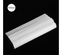 Dioche Clothobeauty 40 Pcs Makeup Brush Net | Flexible Mesh Protector Cover for Cosmetic Brushes | Customizable Size | Extend Brush Lifespan | Dual Purpose Flower Protection