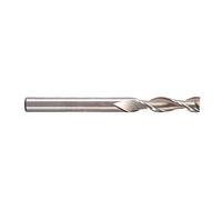 Dioche CNC Extended 2 1Pc/5Pcs 6mm HSS End Mill Cutter 2 Flute CNC Bit Extended Length for Cutting 68mm Total Length