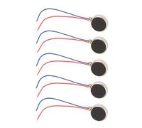 Dioche Coin Vibration Motor 5pcs DC 3V 80mA Flat Vibrating Micro Motor 10x2mm for Mobile Phones & Pagers - 11000RPM Durable & High-Performance DC Brush (27mm)