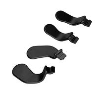 Dioche Controller Paddles, 4PCS Black Controller Paddles Stainless Steel Replacement Controller Parts for One Controller Series 2 Model 1797
