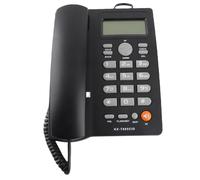 Dioche Corded Basic Landline The KX-T885CID Cordless Phone Supports Caller ID and Hands-free Calling, Suitable for Home, Office, and Hotel use. (Black)