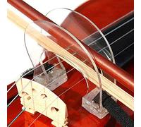 Dioche Corrector Position Bow Violin Bow Straightening Guide Tool | Violin Collimator Adjuster for 1/8-4/4 Violins | Durable Plastic Corrector for Beginners (For 1/8-/)