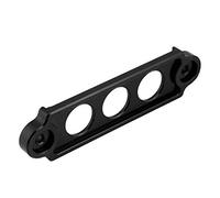 Dioche/CRX 1988-2000 Dedicated Battery Mounting Bracket, Aluminum Alloy Battery Straps, Blue (Black)