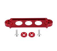 Dioche/CRX 1988-2000 Dedicated Battery Mounting Bracket, Aluminum Alloy Battery Straps, Blue (Red)