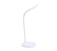 Dioche D C5V 4W 14LEDs Table Light - USB Operated Dimmable Desk Lamp with Sensitive Touch Control, Flexible Bendable Design for Bedroom, Living Room, Reading, and Studying (USB Plug-in