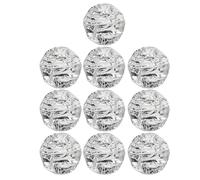 Dioche Deep Conditioning Heat Cap for Hair Styling with Tinfoil Material - 10PCS Thickened Design Hair Treatment Steam Cap, Reusable for Home Spa
