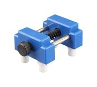 Dioche Dial Vice Watch Repair Vise Tool - Professional Watch Case Holder Dial Fixer Tool for Watchmakers - Durable Design - Lightweight and Portable Repair (Blue)