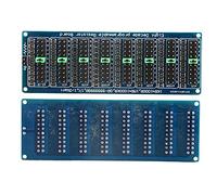 Dioche Digital ReProgrammable Resistor Board 0.1Ω - 9999999Ω 0.1Ω Precision 8-segment Programmable Resistor Board Electronic Components