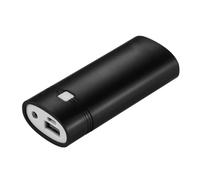 Dioche DIY Lithium Battery Power Bank Shell Box with USB Output & LCD Display - Customizable 12000mAh Charger for Smartphones, Lightweight & Compact Design (9400)