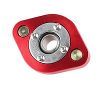 Dioche E30 E36 Car Shock Top Mount Pillow Rear Upper Camber Plates for E30 E36 E46 Z3 - High-Performance Red Aluminum Alloy (Red)