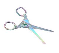 Dioche Efile Tower Scissors DIY French Tower Shaped Sewing Scissors, Stainless Steel, Suitable for Embroidery Crafts, Beautiful Decorative, 14 * 5.5cm (Colorful)