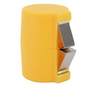 Dioche Egg Shell Opener, Easy to Use Sturdy Kitchen Tool with PP and Stainless Steel Construction, for Quick Cutting Raw and Hard Boiled Eggs in Home Restaurants (Yellow)