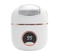 Dioche Electric Foot Callus Remover Automatic Professional Pedicure Tool with Alloy Grinding Head for Thick Calluses and Dead Skin Removal Lightweight Portable ABS Material (White)