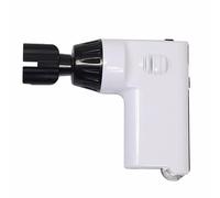 Dioche Electric String Winder Multi Function USB Rechargeable Portable String Cutter with Built in Battery for Guitar Ukulele White (White)