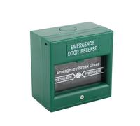 Dioche Emergency Door Release, Emergency Door Release Glass Break Alarm Button - Fire Alarm Switch with Durable Plastic Design, Quick Signal Activation, Ideal for Exit and