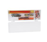 Dioche Enhanced Breadboard Jumper Cable Wire Kit 140pcs - Solderless U-Shape Design for Easy Projects with Assorted Length & Color in Storage Box