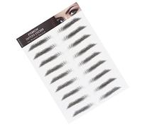 Dioche Eyebrow Sticker Long Lasting Looking Eyebrow Transfer Stickers for Women Easy to Use Perfect for Home or Professional Makeup (BLACK-04)