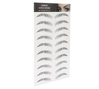 Dioche Eyebrow Sticker Long Lasting Looking Eyebrow Transfer Stickers for Women Easy to Use Perfect for Home or Professional Makeup (BLACK-03)
