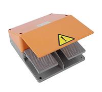 Dioche Foot Switch Double Pedal Switch for Electrical Machinery Power Supply YDT1-15 380VAC, Durable Alloy Material Suitable for Various Industrial equipment.