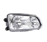 Dioche Front Headlight, Truck Headlight Assembly Weatherproof ABS PC Material Clear Lens Headlamp Replacement for Hino 500 Mega Left (Right)