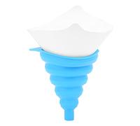 Dioche Funnel Foldable 201pcs Fine Nylon Paint Strainer 100um with Silicone Foldable Funnel for Use with Spray Guns and Paint Applications