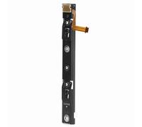 Dioche Gear Sliding Rail Controller Replacement Parts Left & Right Slider Assembly with Flex Cable Durable Metal Design Perfect Compatibility for Consoles (R handle)