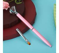 Dioche Gel Pen Nail Art Pen Professional Multi Functional Detachable Nail Dotting Brush For Flower Drawing And Art Design Rose Gold Light Pink Pink Gold Silver Purple ()