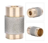 Dioche Glass Grinding Bits, Metal Stained Glass Grinder, Glass Grinder Bits for Stained Glass, Grinding Bit Ceramic Glass Abrasive Tool for Inland Diamond Glass Grinder (MCB34)