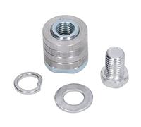 Dioche Grinder Adapter Chuck Angle Grinder Adapter Kit - Variable Slotting Grooving Machine Conversion Head - Aluminum Alloy - for Angle Mills - Complete Power Tool Accessories (M14)