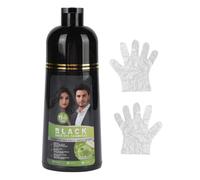 Dioche Hair Dye Shampoo Plant Gray Hair Coverage Black Shampoo Non Greasy for All Types 500ML