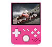 Dioche Handheld Gaming Console Portable Retro Handheld Game Console with a 3.5-inch HD Screen, Supports 60 Emulators, 128GB Memory, and Is green. (Pink)