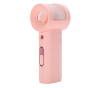 Dioche Handheld Mist Fan 5000mAh 5 Speed 12m/s Wind 50ml Tank 3-20H Runtime USB-C Digital Display with 10 Min Auto Stop for Outdoor Travel Beach Camping (Pink)