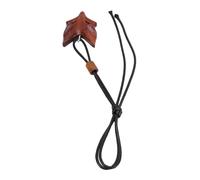 Dioche Handmade Adjustable Leather Cord Fox Pendant Necklace, Suitable for Both Men and Women, Available in Various Styles, a choice.