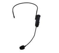 Dioche Head Worn Handheld Headset Microphone System, UHF Microphone for Fitness Teaching, Public Speaking, Voice Amplifier, Includes Head and Handheld Mics with 3.5mm/6.35mm Plug (1-to-1)
