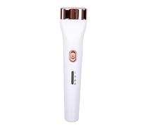 Dioche Heated Eyelash Curler Electric 3 Temperature Settings Quick Heat Up 10 Seconds Safe Double Sided Comb Teeth Portable USB Powered Lash Curling Tool for Home Travel Salon (White)