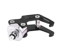 Dioche Helmet Holder Aluminum Alloy Motorcycle Helmet Bag Carry Holder Hanger Claw Shape Hook - Universal Fit for Most Motorcycles - Easy Installation & High Strength (Black)
