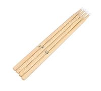 Dioche Hickory Sticks 7A Two Pairs of 7A Nylon Pointed Drumsticks, Made of Maple Wood, Suitable for Various Musical Styles and Performance Occasions, Durable and Offering