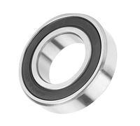 Dioche High Speed 6005-2RS Ball Bearing 25x47x12mm with Deep Groove Raceway, Single Column Design for Efficient Power Transmission, Versatile for Light Industry Applications