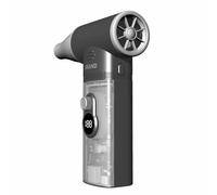 Dioche High Speed Fan Outdoor High-Speed Turbo Fan - Multi-Functional Portable Power Bank with Infinite Adjustment & Integrated Light Source - Perfect for Outdoors and Emergencies (Turbo)