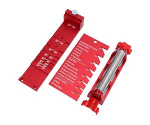 Dioche Honing Jig Chisel Chisel Sharpening Jig Aluminum Alloy Woodworking Honing Guide with Angle Fixture and Meter - Perfect for Precise Positioning and Easy Sharpening