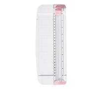 Dioche JIELISI Mini A5 Paper Trimmer - Portable Craft Cutting Machine with Safety Vane/Wing & Extendable Ruler for Photos, Cards, Scrapbooking & Projects