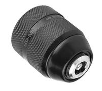 Dioche Keyless Metal Drill Chuck with 3/8" Thread for Hand Electric Drill, Heavy-Duty 0.8mm-10mm Capacity, Durable Metal Build for