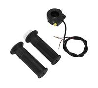 Dioche Kill Switch Replacement 0.87in Throttle Grip Assembly with Engine Kill Switch for Motorized Push Bike
