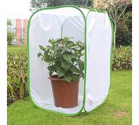 Dioche Large Ventilated Foldable Breeding Cage S - Durable Portable House with Polyester Yarn Net & Zipper for Cultivation (40 * 40 * 60cm)