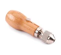 Dioche Leather Stitching Tool Leather Stitching Tool - Hand Stitcher Sewing Awl with 1 PCS Wax Thread & 2 PCS Needles - Durable, Comfortable, Mult-Purpose Sewing Solution