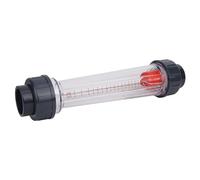 Dioche Liquid Flowmeter Water LZS-40 Liquid Flowmeter - High Accuracy Tube Type Water, 1-10m³/H Range, Durable ABS Plastic Construction, Suitable for All Measurements